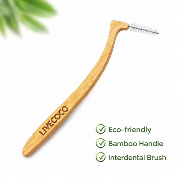 Bamboo Interdental Brushes (Reusable - 7 pack) - Dr. Dent - OFFICIAL