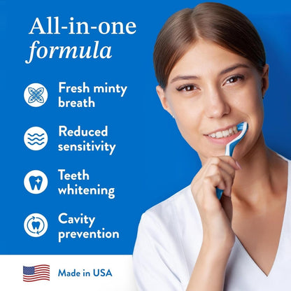 Revitalize Your Smile with 10% Nano Hydroxyapatite Toothpaste - Fluoride - Free, Natural Remineralizing Formula for Sensitive Teeth - Velora