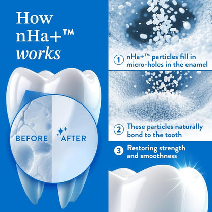 Revitalize Your Smile with 10% Nano Hydroxyapatite Toothpaste - Fluoride - Free, Natural Remineralizing Formula for Sensitive Teeth - Velora