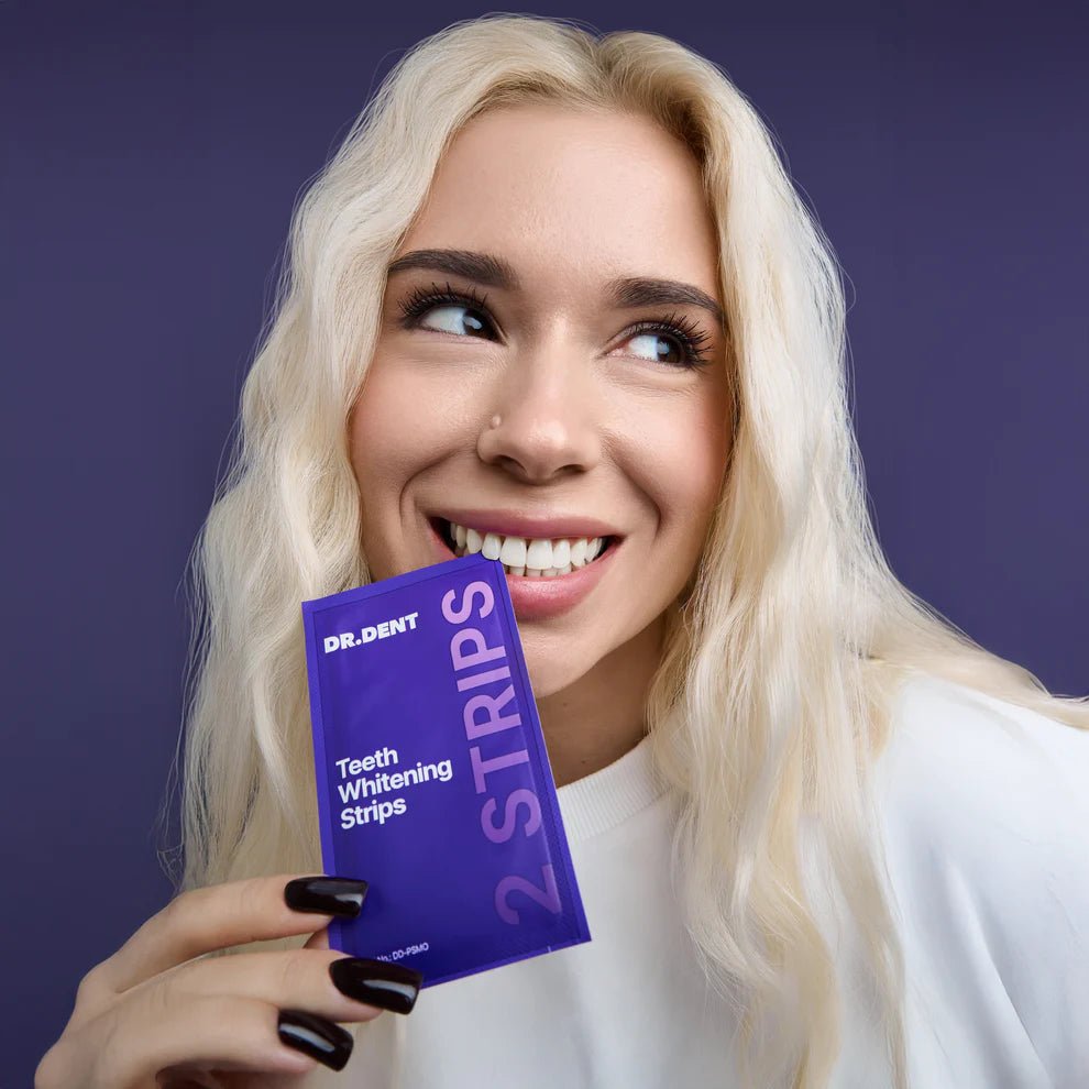 SmileKit™ Teeth Whitening Strips - Fast Results, Zero Sensitivity