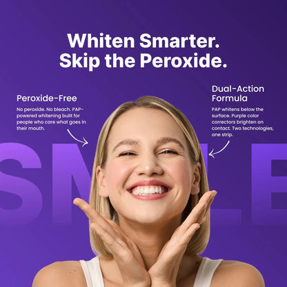 SmileKit™ Teeth Whitening Strips - Fast Results, Zero Sensitivity