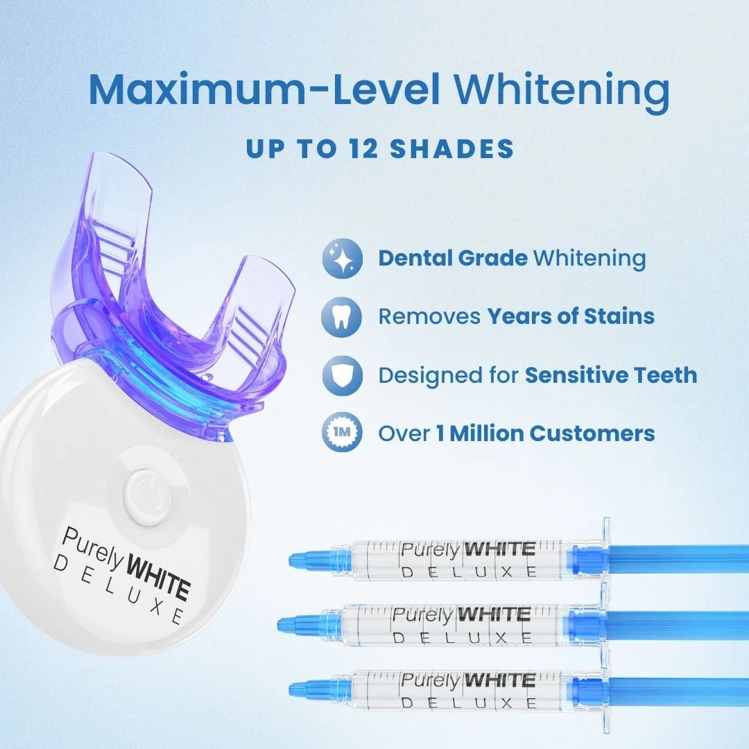 Transform Your Smile in Just 7 Minutes with Our Advanced Teeth Whitening Kit - Velora