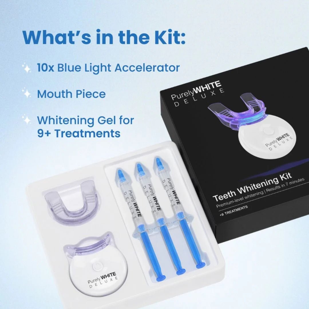 Transform Your Smile in Just 7 Minutes with Our Advanced Teeth Whitening Kit - Velora